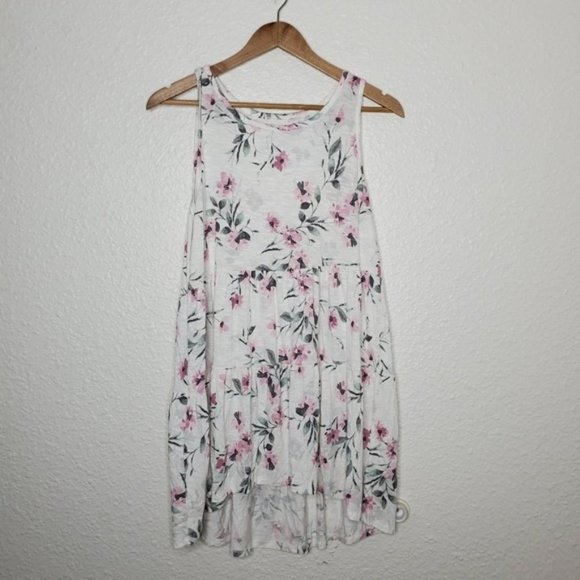 torrid Tops - Torrid Super Soft Floral Tiered Babydoll Tank